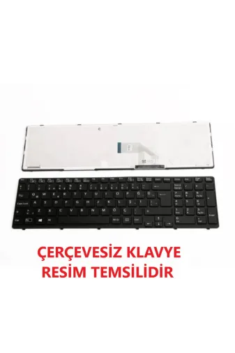 Afila NK-KR30338Ç.X6 Sony 9Z.n6Cbq.ko1, Aehk5A021303A, V133846Bk3 Klavyesi (Siyah Tr) / Çerçevesiz