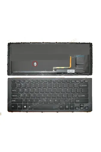 Afila NK-KR30374S..Klv5 Sony Svf14N Svf-14N Svf14N1J2R Notebook Klavye (Siyah Tr) Işıklı