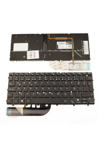 Afila NK-KR30459V1 İyikialıdn-KLVY445 Dell Inspiron 7347,7348 Uyumlu Notebook Klavyesi Siyah Tr Işıklı