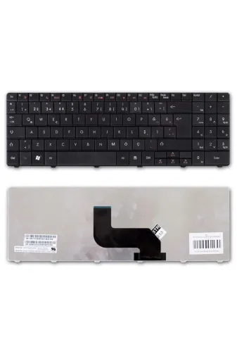 Afila NK-KR30508S.X16 Gateway Nv52 Nv54 Nv56 Nv73 Nv74 Notebook Klavesi (Siyat Tr)