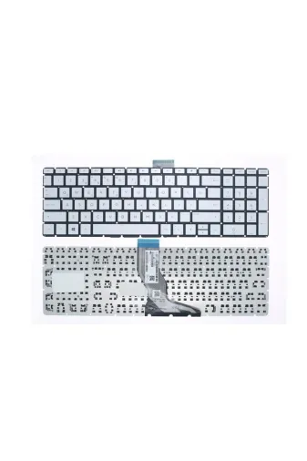 Afila NK-KR30552G-19042025-014 Hp 17-Bs038Ds, 17-Bs049Dx, 17-Bs051Od Notebook Klavyesi, Laptop Tuş Takımı (Silver, Gri Tr)