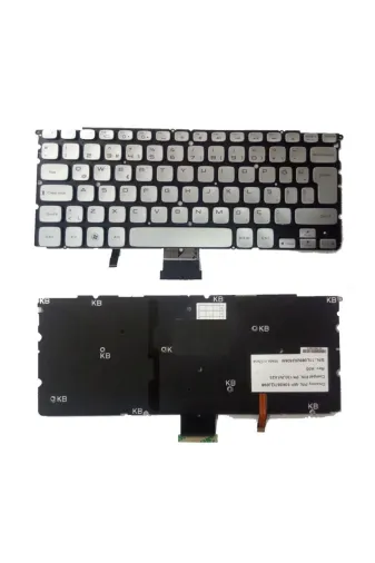 Afila NK-KR30606G.3 Xps 14 - 15 L421X Notebook Klavyesi - Silver - Tr - Işıklı