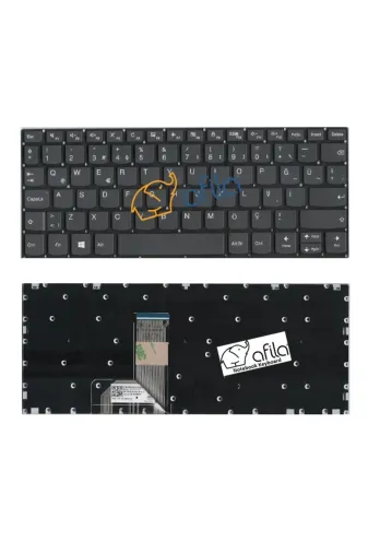 Afila NK-KR30609V2 Lenovo Ideapad Yoga 330-11Igm, 81A6 Notebook Klavyesi - Siyah - Tr