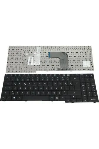 Afila NK-KR50601S..-x.1Z36 Casper Cma.2350-4L05B Cma.2350-4L05B-B Notebook Klavye (Siyah Tr)