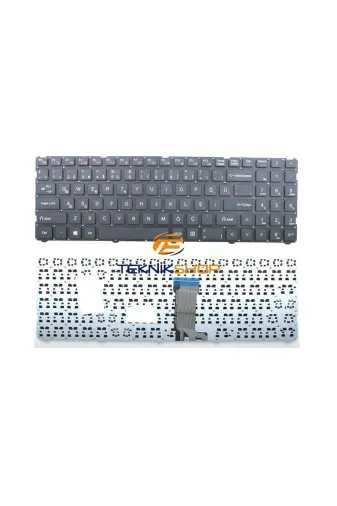 Afila NK-KR50612S..Klv5 Casper Nirvana C600.7100-B100T-S-F Notebook Klavyesi (Siyah Tr)