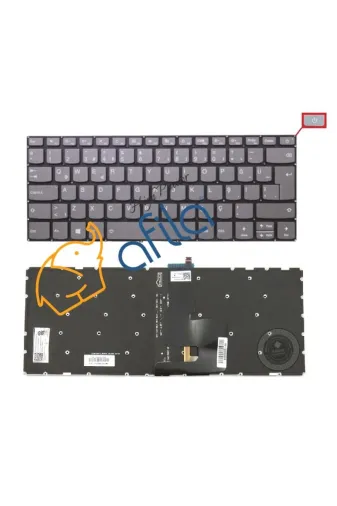Afila NK-KR50647L.X24 Lenovo Ideapad 330-14Ast Notebook Klavyesi Siyah Tr Işıklı / Ver.1