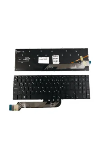 Afila NK-KR50653L..Klv16 Dell P62F P62F002  Uyumlu Notebook Klavye - Tuş Takımı (Siyah Tr)