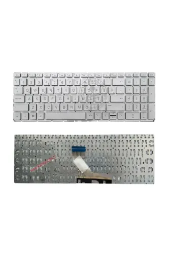 Afila TYC9S2B31N172182309355009 Hp Spectre X360 15-Df1033Dx, 15-Df1040Nr, 15-Df1043Dx Notebook Klavyesi (Silver, Gri Tr)