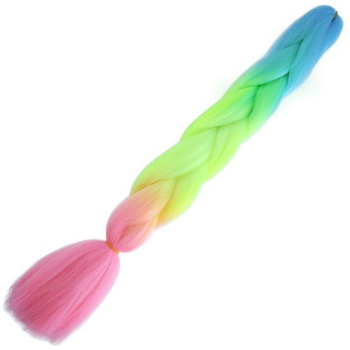 Afrika Örgülük Ombreli Sen 100 Gr. / Açık Mi / Neon Sarı / Pembe
