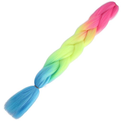 Afrika Örgülük Ombreli Sen 100 Gr. / Fuşya / Neon Sarı / Açık Mi