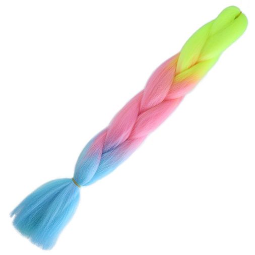 Afrika Örgülük Ombreli Sen 100 Gr. / Neon Sarı / Pembe / Açık Mi