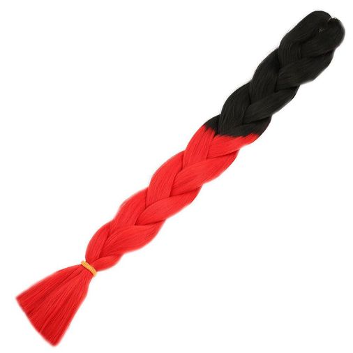 Afrika Örgülük Sen Ombreli 100 Gr. / Siyah / Kırmızı
