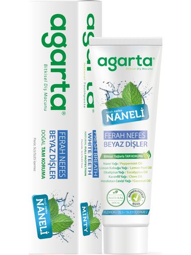 Agarta Doğal Diş Macunu 100ML Naneli