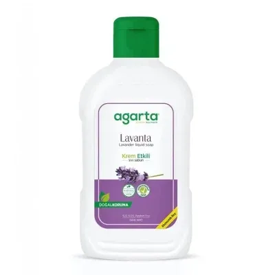 Agarta Doğal Krem Etkili Sıvı Sabun Lavanta 1500 Ml