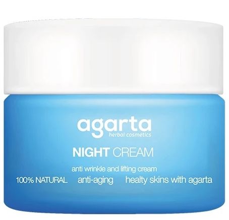 Agarta Doğal Yaşlanma Karşıtı Anti-Age Gece Kremi Su Bazlı 50 ML Night (Kırışıklık - Sıkılaştırıcı)