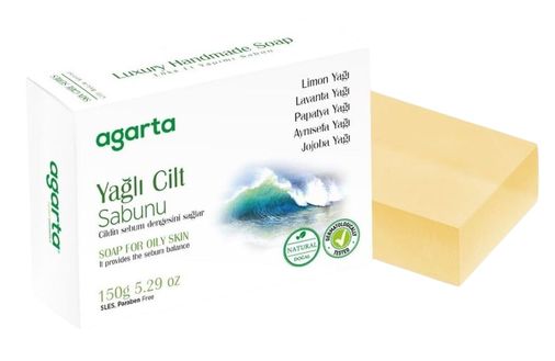 Agarta El Yapımı Doğal Sabun 150GR Yağlı Cilt