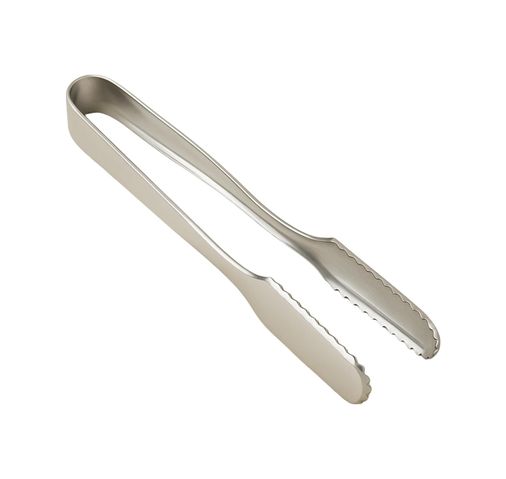 Agu Baby 131621202 Perlotus 16 Cm Çelik Buz Maşası 18/10 Paslanmaz Çelik Kalın Dayanıklı Ergonomik Tasarım Açık Gri
