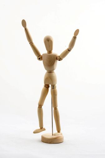 Ahşap Robot Model 2
