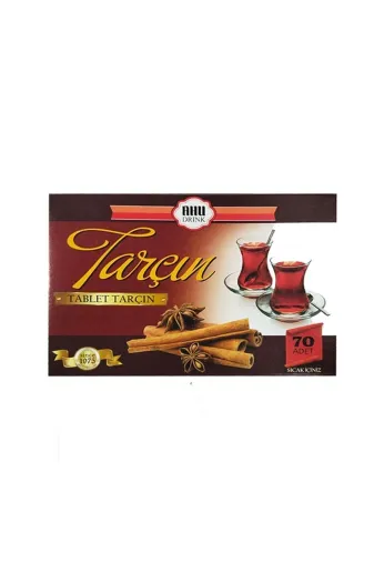 AHU AHU-GD-00001007 Tarçın Aromalı Tablet Içecek 70 Adet 500 Gr.