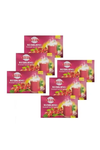 AHU AHU-GD-00001012 Kuşburnu Aromalı Tablet Içecek 70 Adet 500 Gr.x 6 Adet