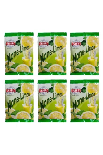 AHU AHU-GD-00001022 Nane-Limon Aromalı İçecek Tozu 250 Gr. X 6 Adet