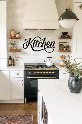 AHWALL AW00238 Kitchen Yazılı Dekoratif Ahşap Tablo