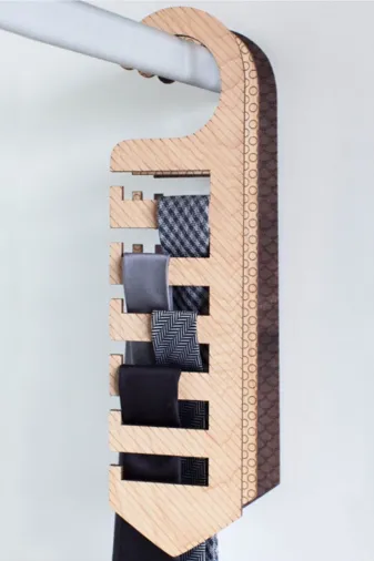 AHWALL AW91012 Kravat Askısı Ahşap Mdf