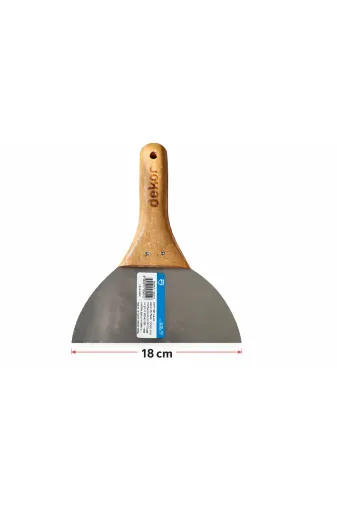 akatsuki 010 Dekor Ahşap Saplı Macun Spatulası (18 Cm)