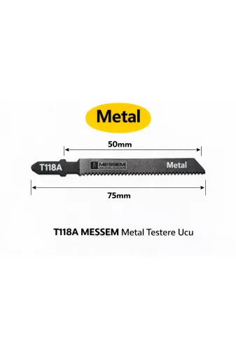 akatsuki T118A Metal Dekupaj Testere Ucu 5' Li Set