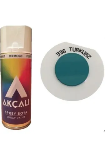 Akçalı 001 Sprey Boya 336 Turkuaz 400Ml