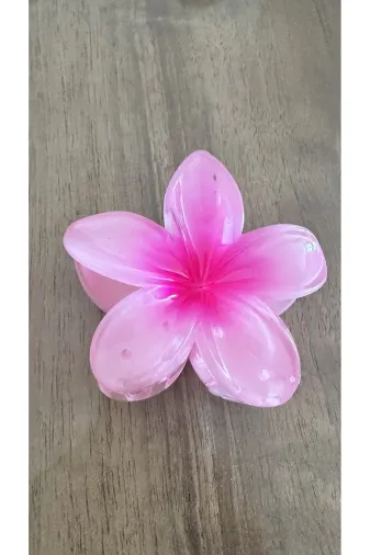 Aksesuar 37282 Pembe Renk Lotus Çiçeği Toka