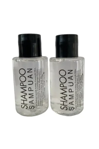 Aksesuar SP340056744 450 Adet Standart Otel Tipi Mini Duş Şampuanı 30 Ml Silindir Şişe