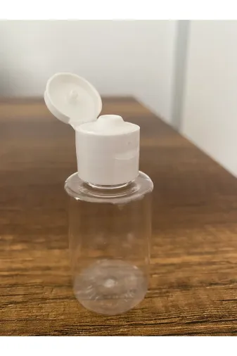 Aksesuar US-0002 1000 Adet Kapaklı Boş Şişe 30 Ml Dekoratif Şampuan Şişesi