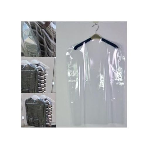 Al-Ko 131576793 Şeffaf Elbise Koruma Kılıfı -60 120-25 Adet, Ceket, Kazak, Tshirt Naylon Poşeti