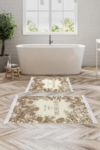 ALANUR AL5033-sckl-p-klozet-banyo klozet Home Kaymaz Taban Djt Klozet Takımı Star Pamuk Saçaklı Yılbaşı Al5033