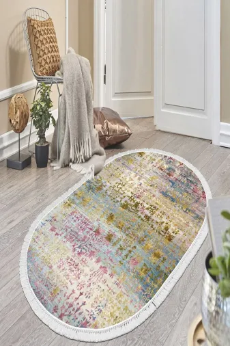 Alanur Home 2_inci?-1895-So Dekoreko Inci Halı Saçaklı Dijital Salon Halısı Oval 1895