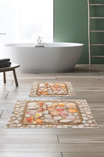 Alanur Home Alanur Trend Kaymaz Taban Dijital Banyo Takımı Kt416 Vizon