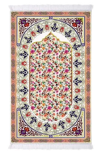 Alanur Home SCD_K_1012 İnci Dijital Baskılı Seccade 1012