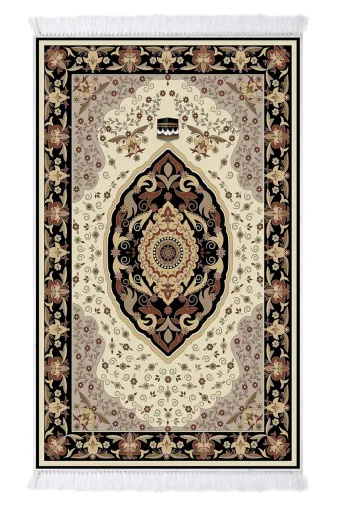 Alanur Home SCD_K_1025 Dekoreko İnci Dijital Seccade 70X110 1025
