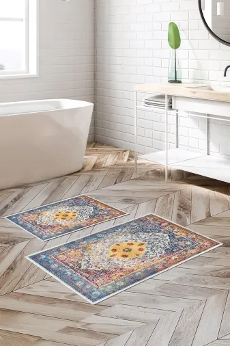 Alanur Home Trend Kaymaz Taban Dijital Banyo 2'li Klozet Takımı Kt428