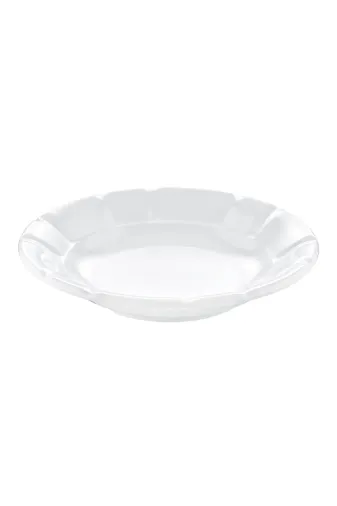 Albayrak UYSL0003351 Melamin L518 Otel Serisi 6'lı Oluklu Çukur Tabak-18 Cm