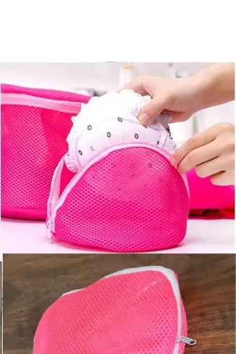 ALERİA CONCEPT AE0017 Pembe Südyen Ve Bikini Yıkama Filesi