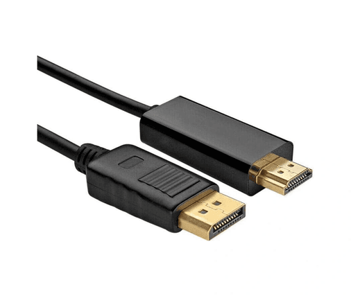 Almetra 57858324451354099283959 Al-4318 Displayport To Hdmı Dönüştürücü Adaptör Kablosu, Siyah, 1.8 Metre