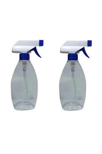 Alsun 8697431710468 2 Adet 400 Ml Sprey Boş Pet Şişe Kimyasala Dayanıklı