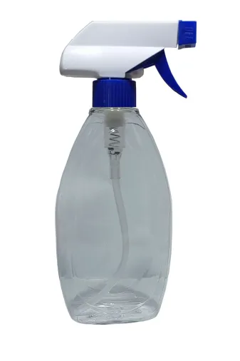 Alsun OtelBukleti-0322 100 Adet 400 Ml Sprey Boş Pet Şişe Kimyasala Dayanıklı