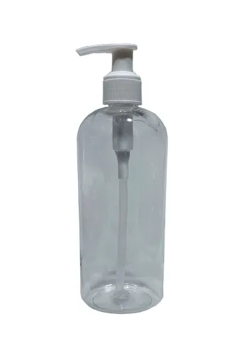 Alsun OtelBukleti-1302 100 Adet 400 Ml Sıvı Sabunluk Beyaz Pompalı Boş Şişe