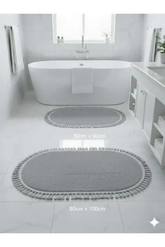 ALTUN CARPET FNGDTHYRKUTILYOŞUP Panyo Pelüş Kaymaz Tabandan Olüşmakta Paspas Seti 2Li+3Lü+4Lü Çeşitlerde Ölçüler