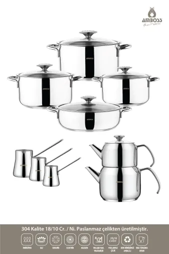 Amboss 14 Parça Cool Çeyiz Seti Coo-0243
