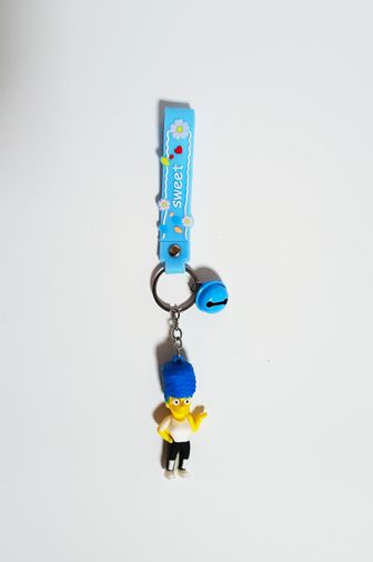 Anahtarlık Mavi Saçlı Simpsons