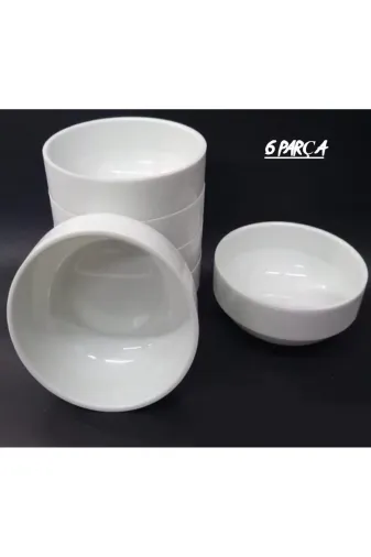 anahtarsizde KASEM4638 6 Lı  13Cm Kırılmaz Melamin Çorba Kasesi